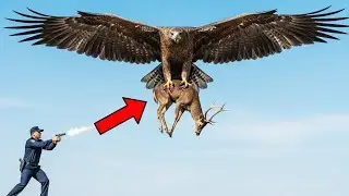 Giant Eagle Attacks Deer | Shocking Rescue Caught on Camera | Animal Rescue Story