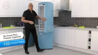 Gorenje ONRK193BL Retro Frost Free Fridge Freezer