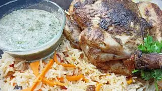 How to make Ruz Al Bukhari with Shawaya Chicken in restaurant style