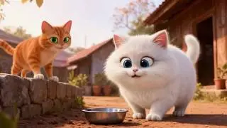 Sehari Jadi Bos! Tingkah Kucing Putih Bulat Bikin Ngakak Terus
