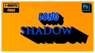 Create Long Shadow Effect in Photoshop - TECHPIXELZ