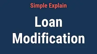 Loan Modification: Overview, Government Programs, Application