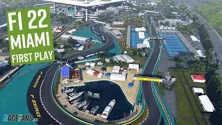 F1 22: New Miami circuit onboard lap and first look