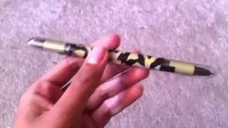 Thumb Around Pen Trick Tutorial (Left Handed)