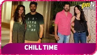 SPOTTED: Farhan Akhtar, Shibani Dandekar, Kabir Khan at Gaurav Kapur's House