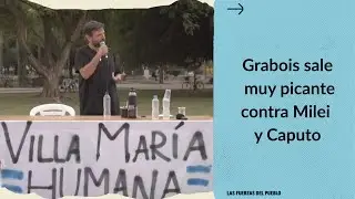 Juan Grabois FURIOSO sale a romperle la jeta de dedos a los endeudadores seriales de Milei y Caputo