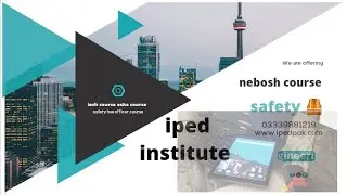 Nebosh course in rawalpindi islamabad pakistan iped institute 03339881219