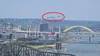 Cincinnati Bengals Pregame Flyover Quad Marine Light Attack Helicopter, Squadron 773 - 9-14-2025