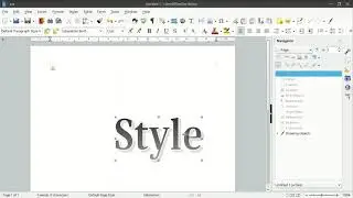 Fontwork in LibreOffice 7