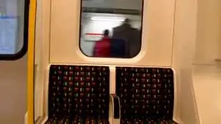 London Underground District Line: S7 Stock journey Notting Hill Gate - Paddington 10/02/14