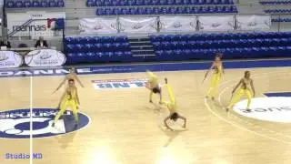 Twirling Bâton FFTB - Finale  N1 2015 - Catégorie Equipe  Minime: 4ème, Negrepelisse