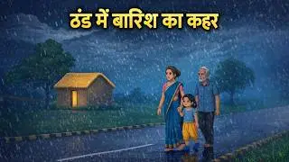 ठंड में बारिश का कहर हिंदी कहानी | Moral stories | Hindi Kahaniyan | Kahani | Stories