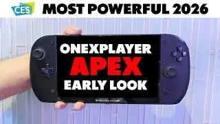 Самый МОЩНЫЙ портативный игровой автомат 2026 года &mdash; Onexplayer APEX: первый взгляд!