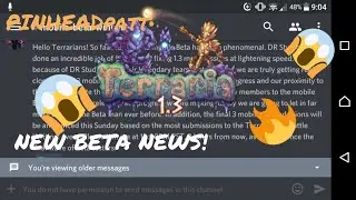 Terraria mobile 1.3 BETA CLOSED!?!
