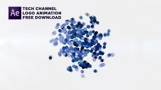 Tech Channel Simple Logo Animation in After Effects - After Effects Tutorial