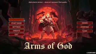 Arms of God Demo &ndash; Epic Roguelite Auto-Shooter | 5 Weapons, Gore, & Divine Combat