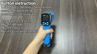 Non Contact Industry Infrared Thermometer -50-2000C