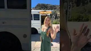 STUNNING SKOOLIE CONVERSION 🚌🌼 #buslife #vanlife #skoolie #diy