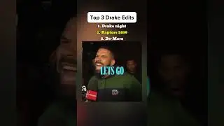 Top 5 Drake NBA Edits 😳 #nba #basketball