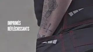 Pantalon Lakemont Noir/Rouge - CV1000