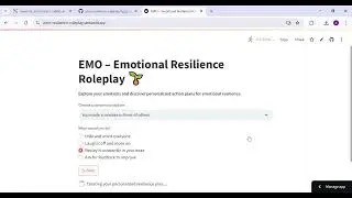 EMO: Build Emotional Resilience Through AI-Powered Storytelling