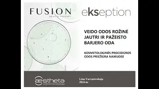 Seminaras kosmetologams: Veido odos rožinė, jautri ir pažeisto barjero oda (2024-11-07)