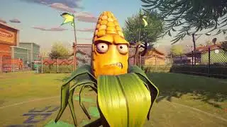 How to do the space background glitch for the backyard battleground in Plants vs Zombies GW2.