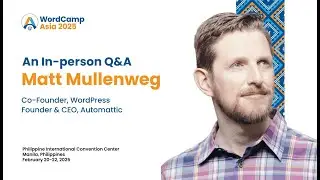 Exclusive Q&A with Matt Mullenweg at WordCamp Asia 2025 &ndash; Insights & Future of WordPress!
