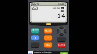 Calculator 2 The Game Level 198 Solution