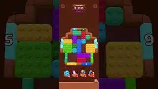 level 205 #colorsblock puzzle 3D jam #SolvebestGame in easy way