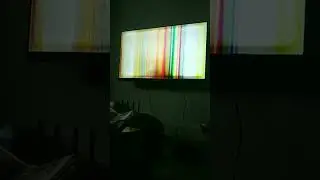 vertical line in led tv screen! no picture ! virtical! How to repair! #Verticalline #ledtvrepair #tv