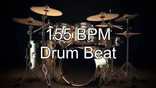 155 BPM Funky Groove Drum Beat for Jamming & Practice