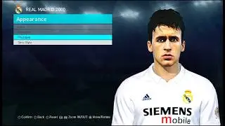 PES 2018 RAUL CLASSIC 1998 BY FACE MAKER Mohammed Deif,  whit link face