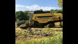 CS6050 MAKİNE BATTI İMDADINA KUBOTA YETİSTİ...