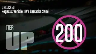 Arena War HVY Barracks Semi Level 200 Reputation Unlock