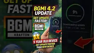 BGMI 4.2 Update Fast Trick 💀🔥 BGMI Update 😱 bgmi New update trick 💀🔥
