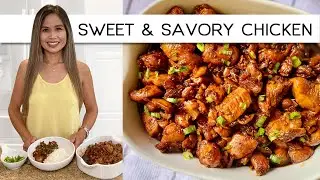 SWEET & SAVORY CHICKEN | SWEET CHICKEN ADOBO