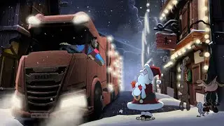 DAF: A Christmas Odyssey | 2D Animation with Physical Models