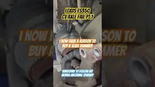 Lexus ES350 CV Axle Fail #mobilemechanic #lexus #es350 #autorepair #diy #cartok #fail #mechanic #htx