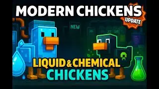 I Automated Fluids with Chickens | Modern Chickens v1.5