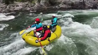 The Wild Mile - Early Season Rafting in Bigfork Montana