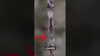 The Spider That Builds a Fake Version of Itself 😳#facts #animals #animalfacts