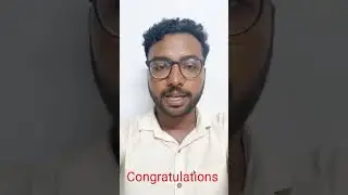 Congratulations to Mr Mani kanta Indian Navy chargeman ENC -2024 (Best compliment)