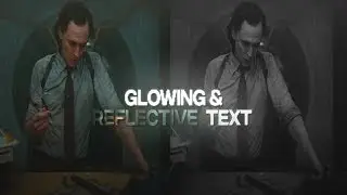 Glowing & Reflective Watermark Tutorial | Adobe After Effects
