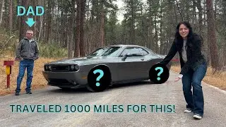 Putting New Wheels & Tires on my Dad's Dodge Challenger!