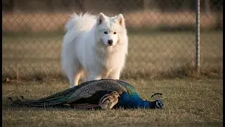 Brave Dog Saves Mother Peacock From Barbed Wire Heartbreaking Story