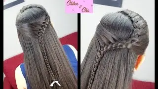 Pull Back Headband | Easy Hairstyles | Hairstyles for School | Braided Hairstyles