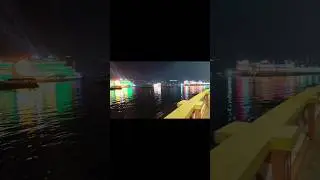 Mandovi Riverfront Night Walk Goa 🌃 Casino Cruise Lights