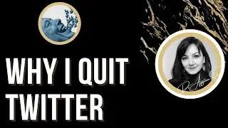 Why I QUIT Twitter - one MAIN reason, the other EVERYONE should be aware of! | Dr. Ayguen Sahin