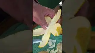 Artesanato com casca de laranja!